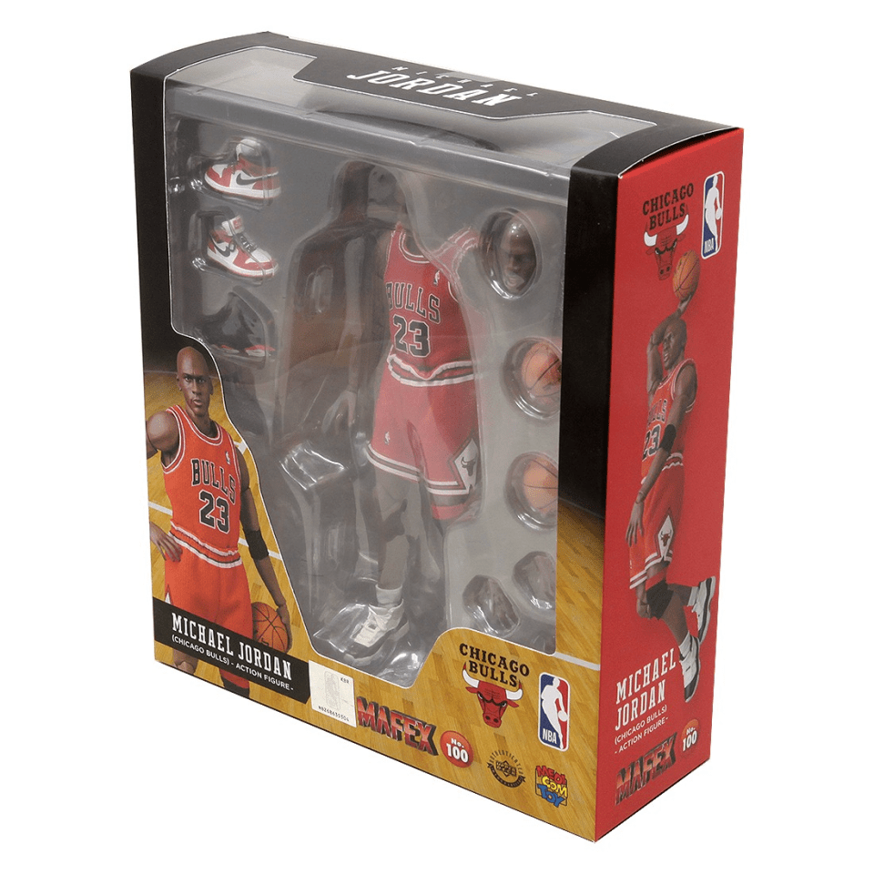スポーツ Michael Jordan Chicago Bulls Figure MAFEX Action Figure Michael Jordan Chipago Bulls No.100 From