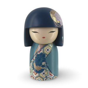 Vintage Kimmidoll “Mamiko” – Φλοράλ Κιμονό Φιγούρα – 10εκ.