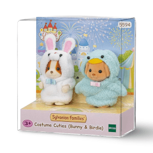 Sylvanian Families Cuties με Στολή (Λαγός & Πουλάκι) Σετ- 5εκ.