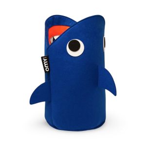 Omy Shark Παιδική Τσάντα/Κάδος Αποθήκευσης - Σχέδιο Μπλε Καρχαρίας - 46εκ