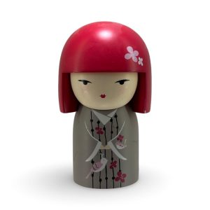 Vintage Kimmidoll “Etsumi” - Φιγούρα Γκρι Κιμονό - 10εκ