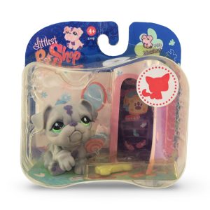Littlest Pet Shop - Ακατάστατο Pug #623 Με Αξεσουάρ Οστό - 5εκ
