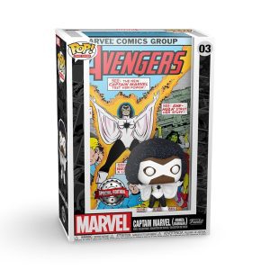 Funko Pop! Εξώφυλλα Κόμικ #03 - Captain Marvel Avengers - 10εκ