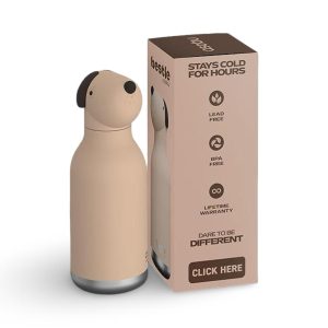 Asobu Bestie Μπουκάλι – Σκύλος Μονωμένο παιδικό μπουκάλι νερού - 460ml