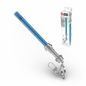 LEGO Star Wars Φωτόσπαθο Τζελ Στυλό - Μπλε (Κλιπ & Μπρελόκ) 13εκ