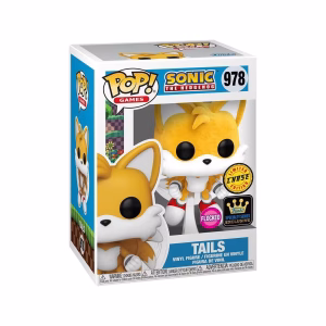 pop games sonic the hedgehog tails flying flocked specialty series n 978 vinyl figure