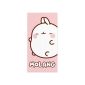 mockup molang towel 03 35x70 pink