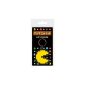pac man pixel pac man rubber keychain